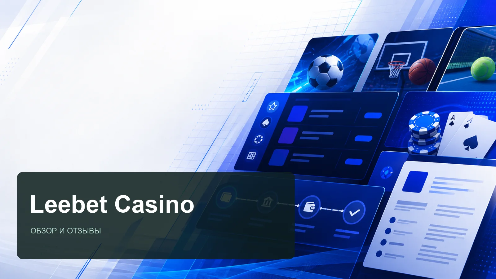 Leebet Casino: редакционная обложка страницы с отзывами