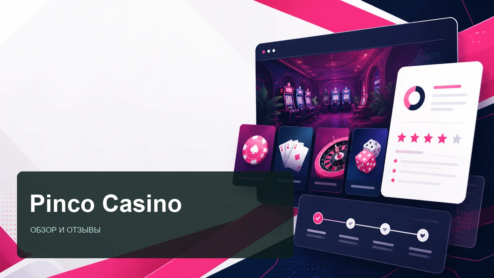 Pinco Casino: редакционная обложка страницы с отзывами
