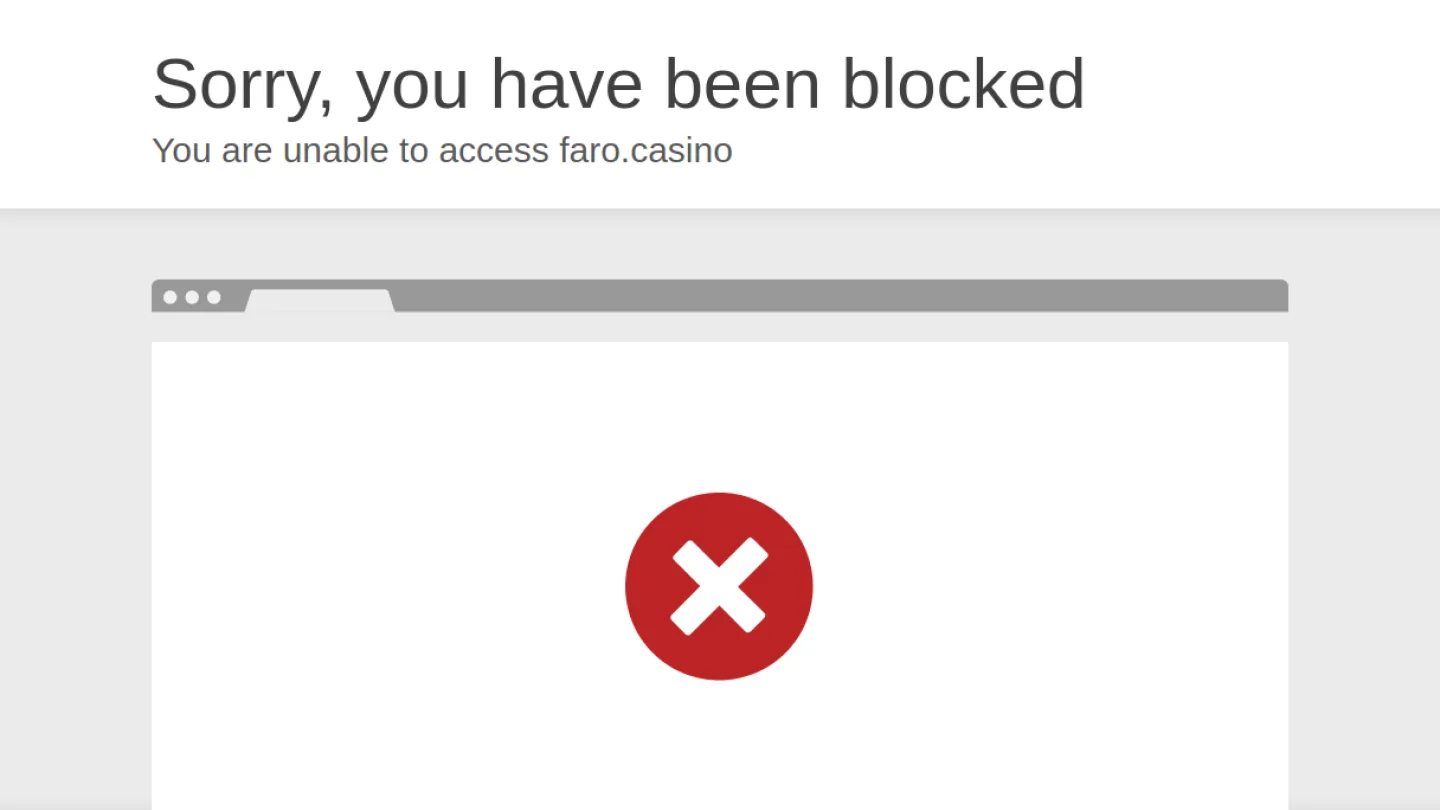 Faro Casino — снимок интерфейса 1