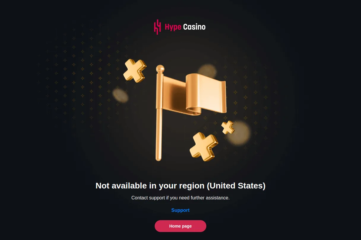 Hype Casino — снимок интерфейса 2