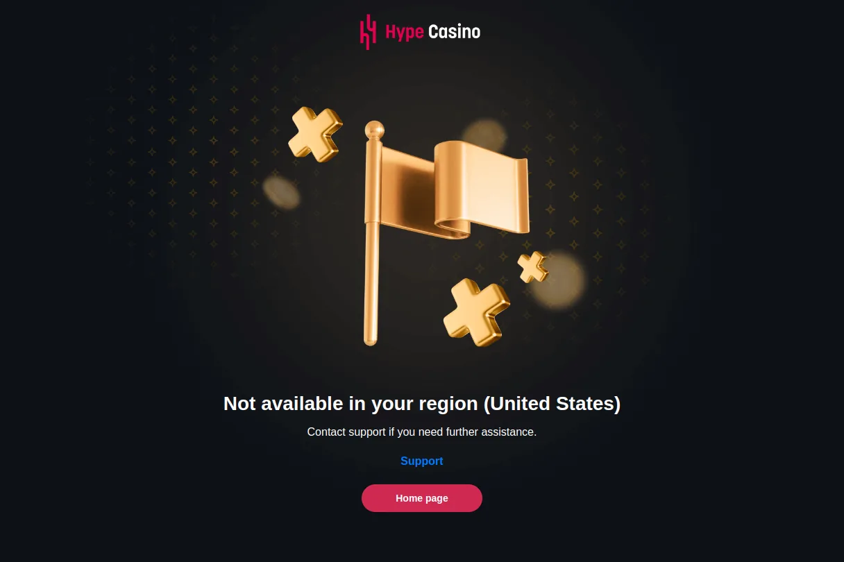 Hype Casino — снимок интерфейса 3