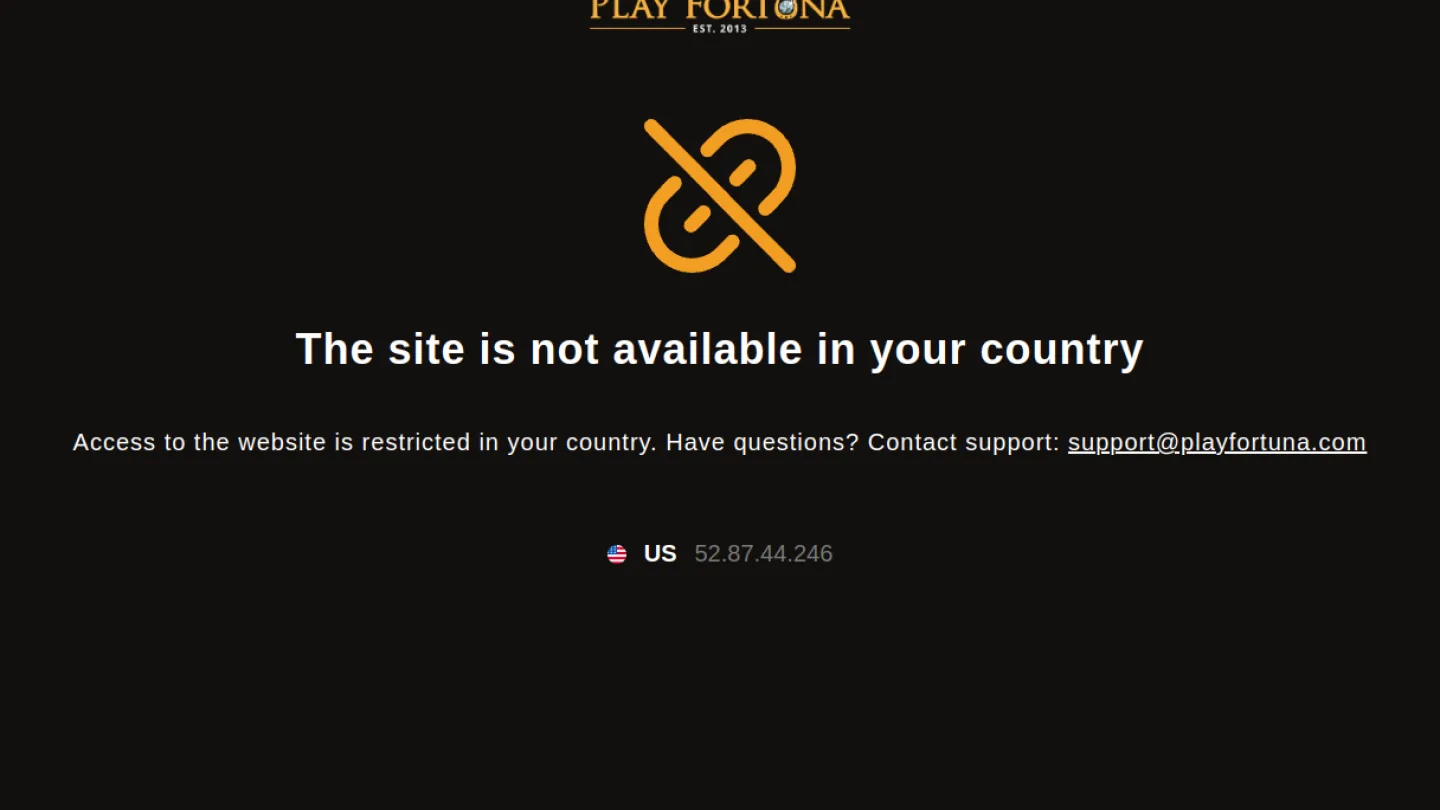PlayFortuna: нижняя часть страницы